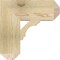 Ekena Millwork Olympic Craftsman Rough Sawn Bracket, Douglas Fir, 6"W x 18"D x 18"H BKT06X18X18OLY04RDF - alternate 4